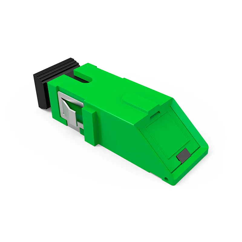 Sc FTTH Adapter with Shutter APC PC Om3 Om4 Fiber Optic Coupler Sm Field Connector