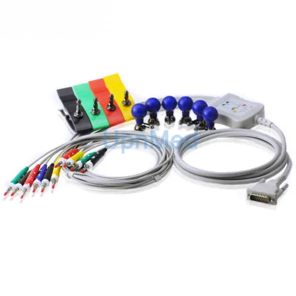 Schiller 10 Lead EKG Cable with Long Screw 2.400095