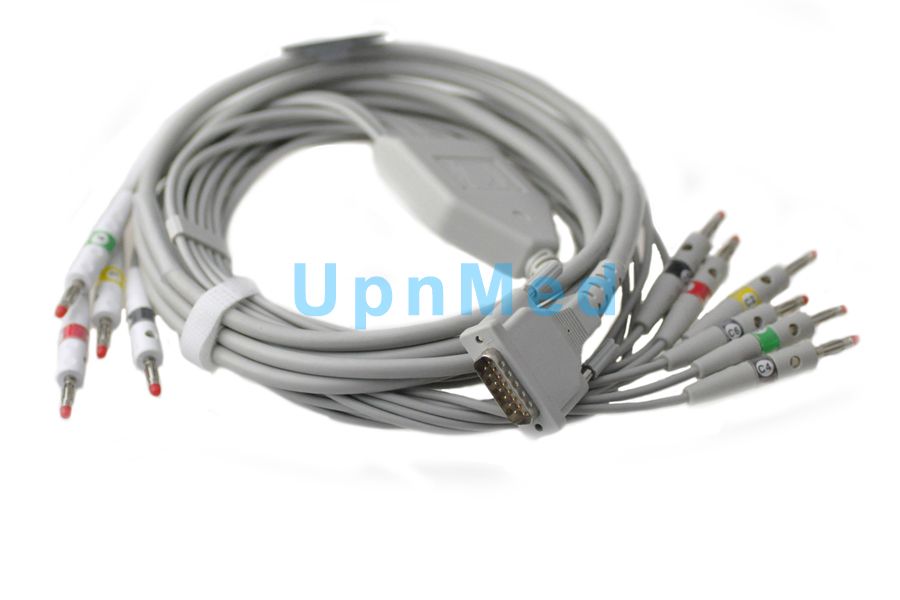 Schiller At1 At2 At3 10 Lead ECG EKG Cable