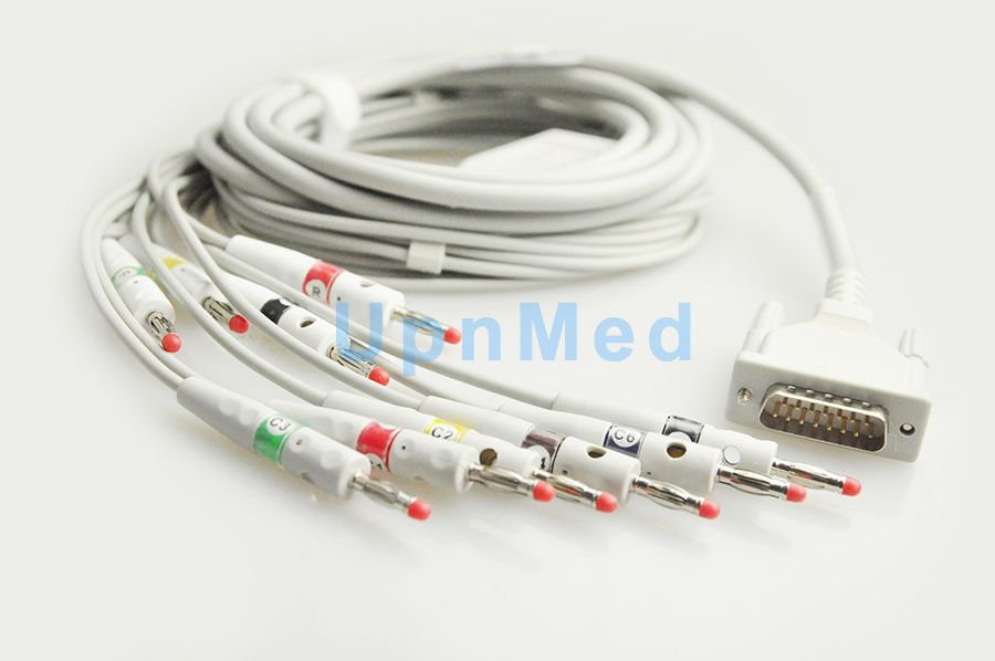 Schiller At1 At2 At3 10 Lead ECG EKG Cable