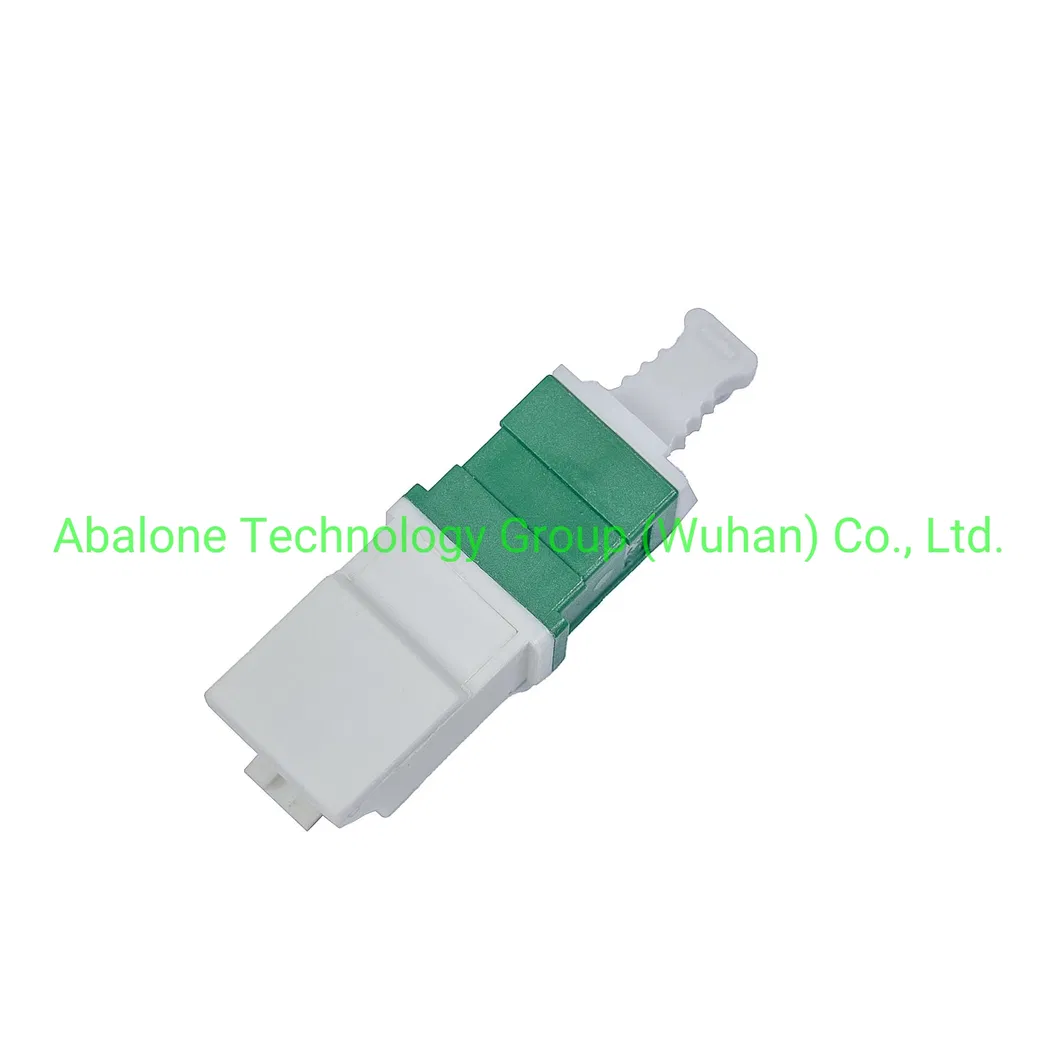 Single Mode LC/APC Duplex Plastic Fiber Optic Adapter Without Flange Jumper/Cable/Pigtails Adaptors