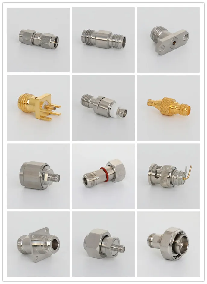 SMA Male to 7/16 DIN Male RF Test Cable Assembly