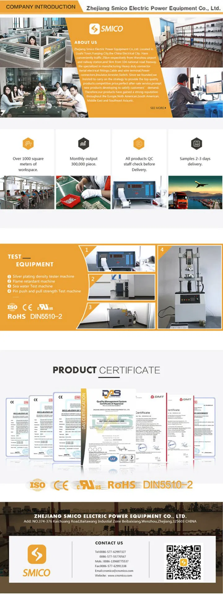So-H32A-St-4b-CV Aluminum Square Tube Connector