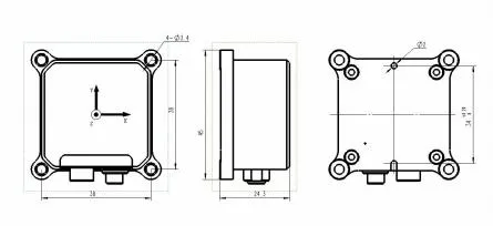 Tactical Grade Integrated Mems Accelerometer and Gyroscope Heading Sensing Inertial Measurement Unit