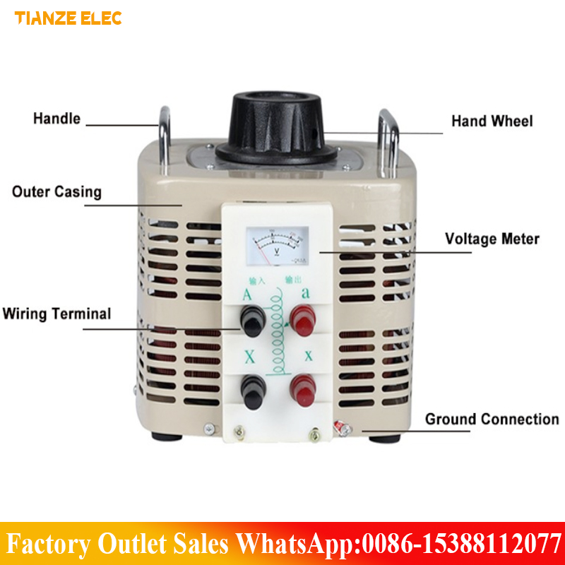 Tdgc2 -15000va Contact Type Auto-Voltage Regulator ( TDGC2 -15kVA Contact Type Auto-voltage Regulator)