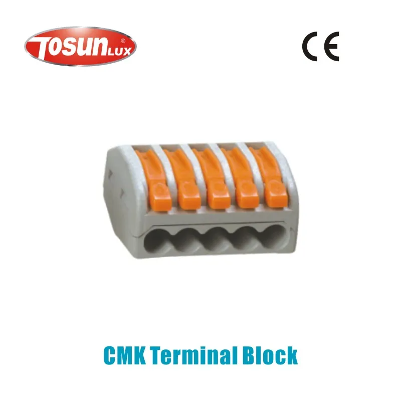 Terminal Block Quik Connection 2/3/5pin AWG28-12 with Cage Clamp
