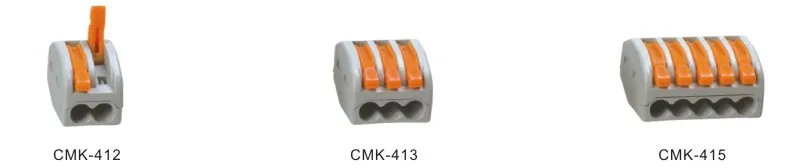 Terminal Block Quik Connection 2/3/5pin AWG28-12 with Cage Clamp