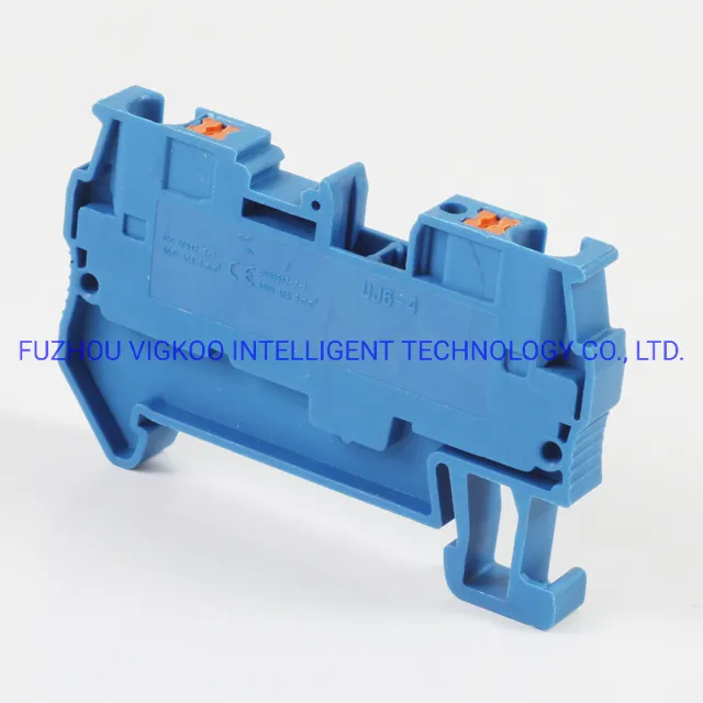 Terminal Block Uj6-4 Can Be Connected Directly Without a Tool for Industry
