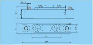Tj60-N6s6szb Socket M12 12V Circular Push Pull Connector