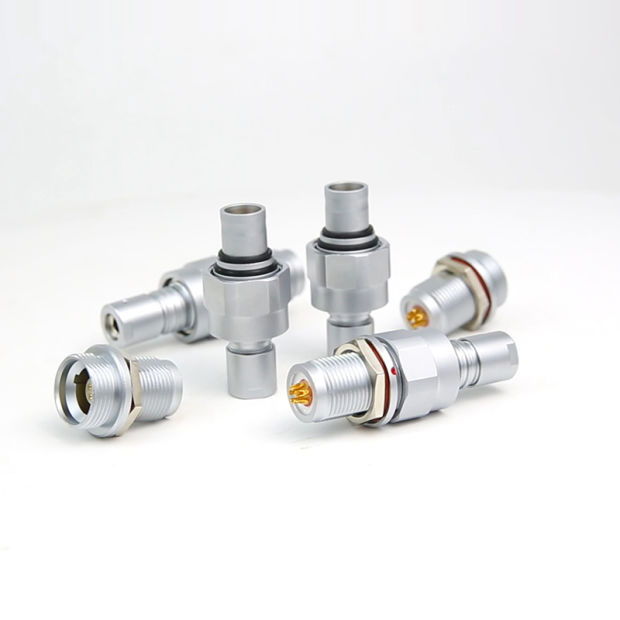 Tj60 -N6s6szb Socket M12 12V Circular Push Pull Connector