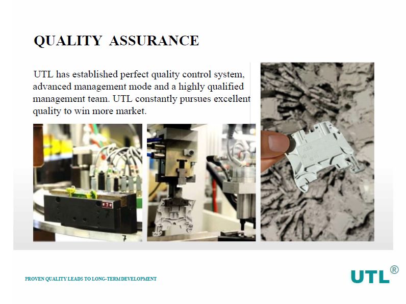 Utl Earth Terminal Earth Clamp Ground Terminal Blocks Jut2-35PE