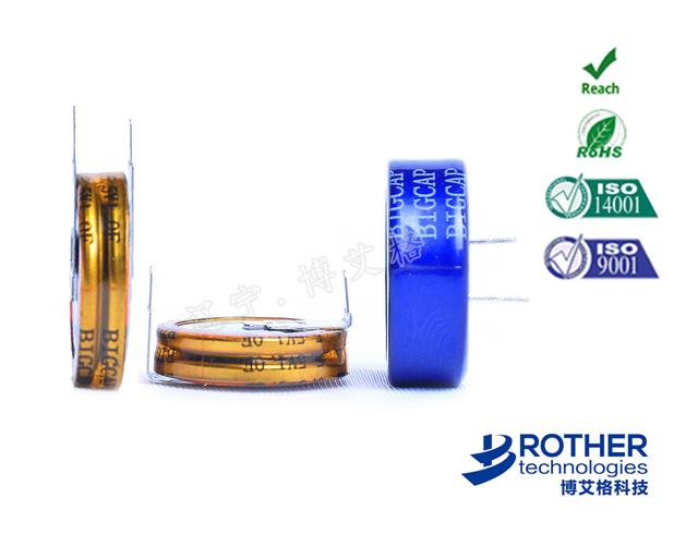 Vertial Type 5.5V 0.47f Ultra Capacitor for Smart Meter and Toy