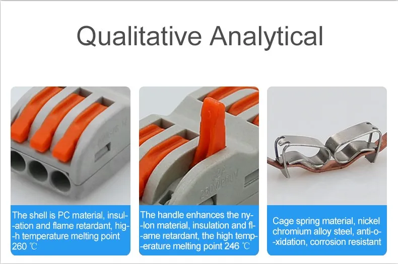 Equivalent of Wago Wire Docking Connector Spl-3