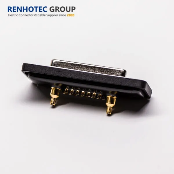 Waterproof IP67 Solder 17W2 Female High Power D-SUB Connector
