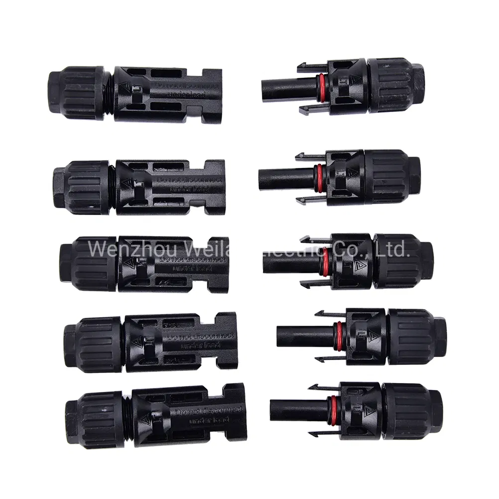 Waterproof Solar Mc 4 Connector for PV Energy System