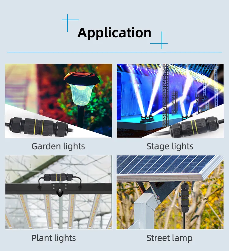 Waterproof Wire to Wire Terminals Crimp Cable Connector