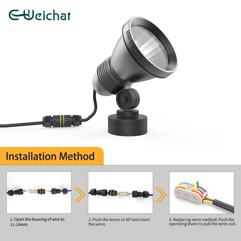 Waterproof Wire to Wire Terminals Crimp Cable Connector