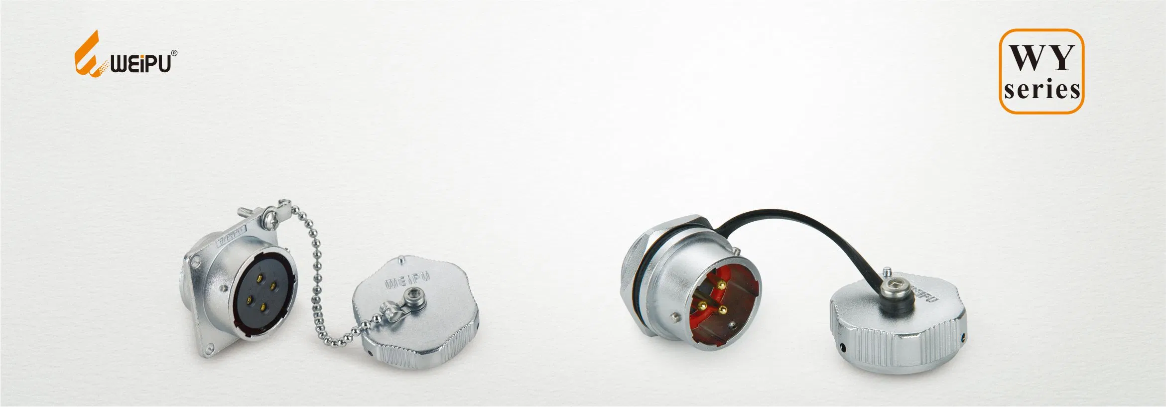 Weipu Wy28 -Z 4 Pin Circular Cable Electrical Wire Crimp Motorcycle Diagnosis Connector