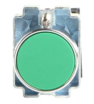 XB2-BA31 Green Color Pushbutton Switch with 1no Contact / Flat Button