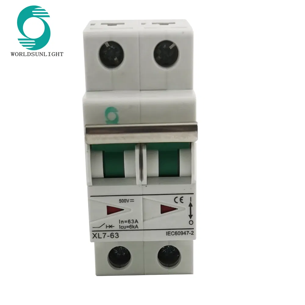 XL7-63m-DC 800V 2p Miniature Circuit Breaker MCB