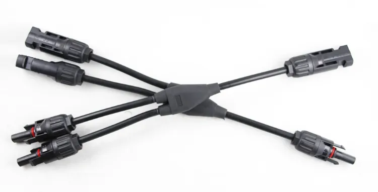 Y-Branch Connector for Solar Panels Installation to Solar PV Panels Energy Solution